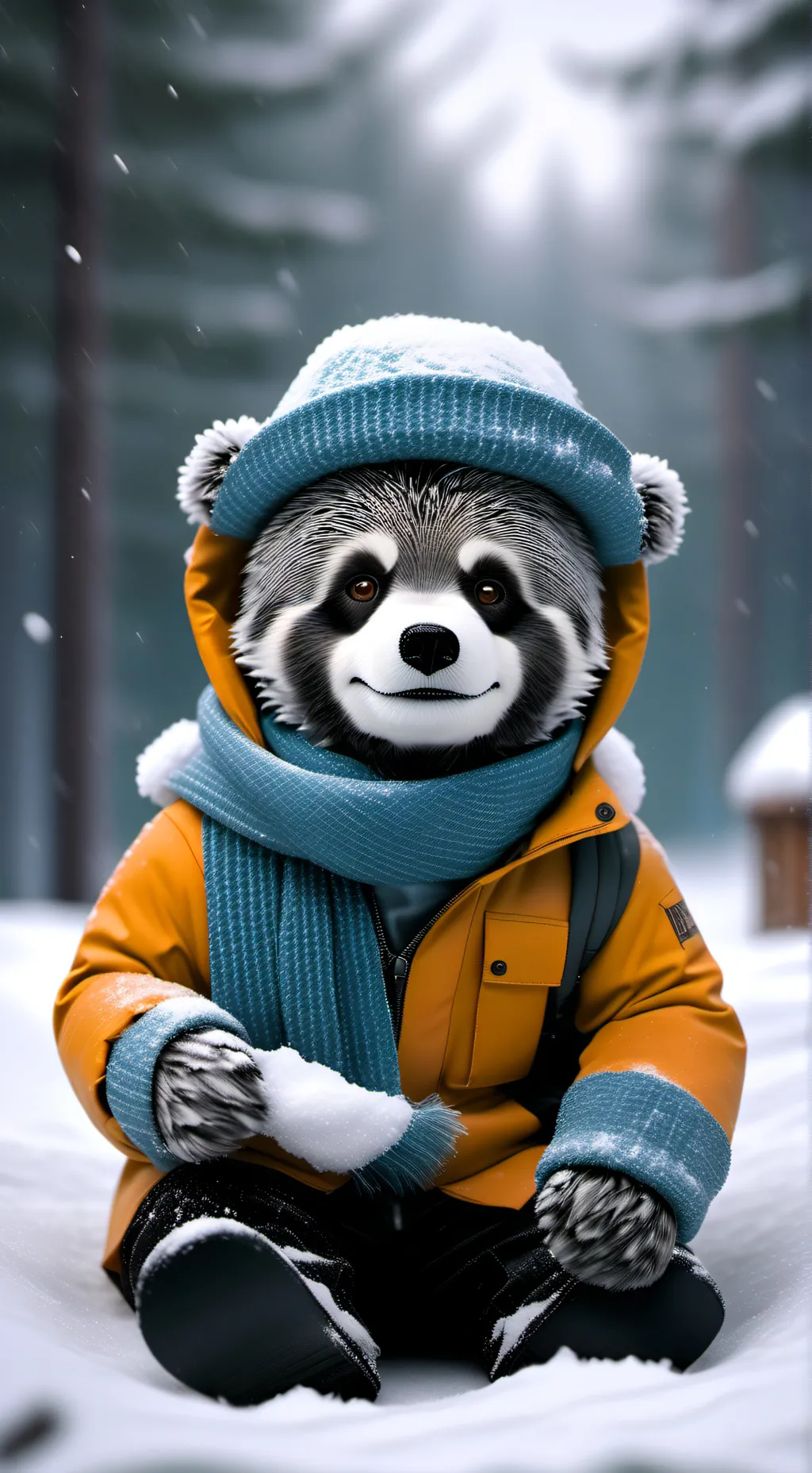 ai character: Disko  background