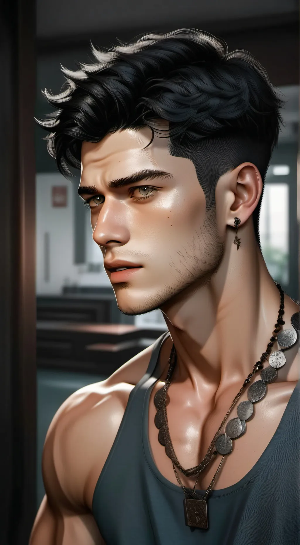 ai character: Logan Lee background