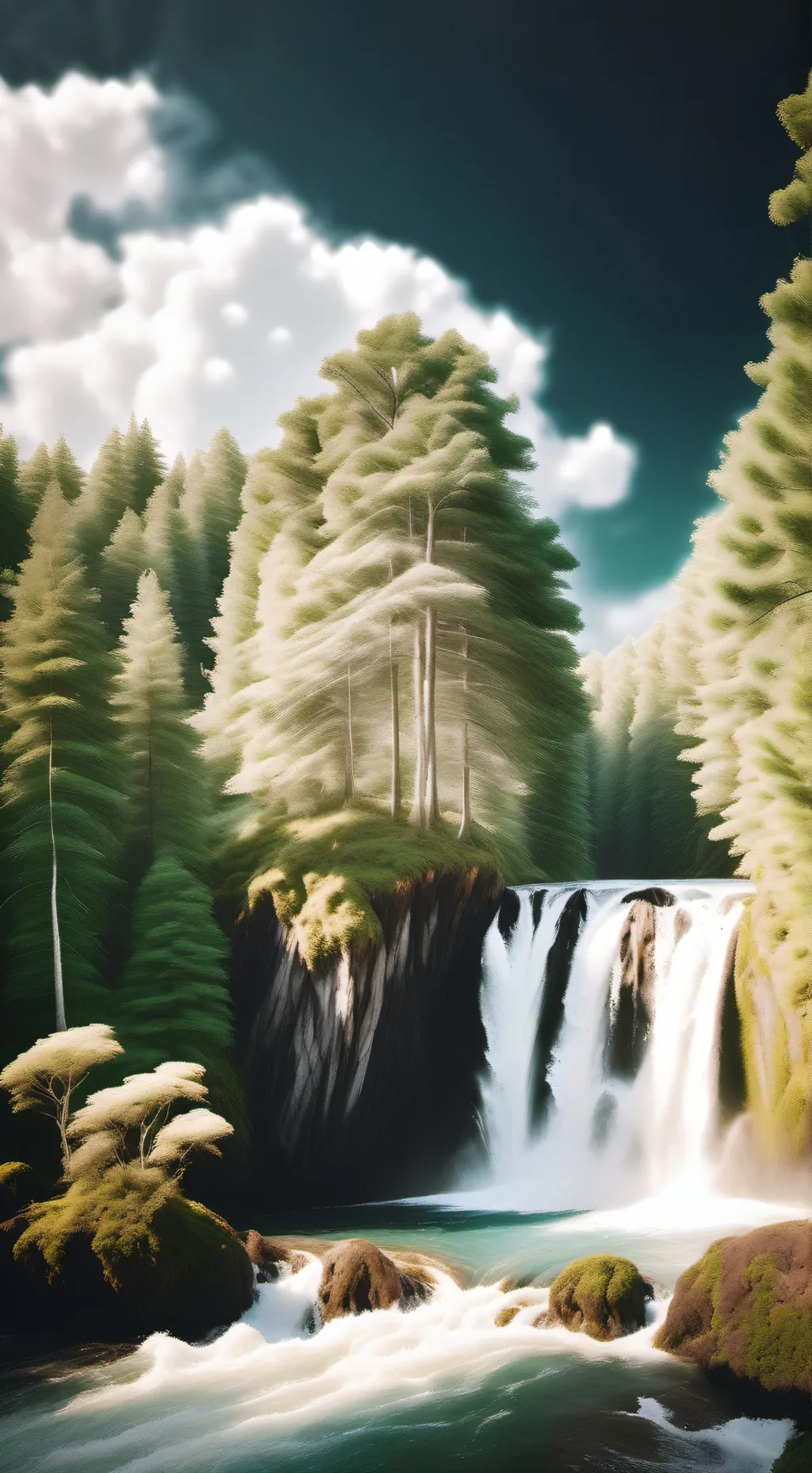 ai character: Sq circle triangle background