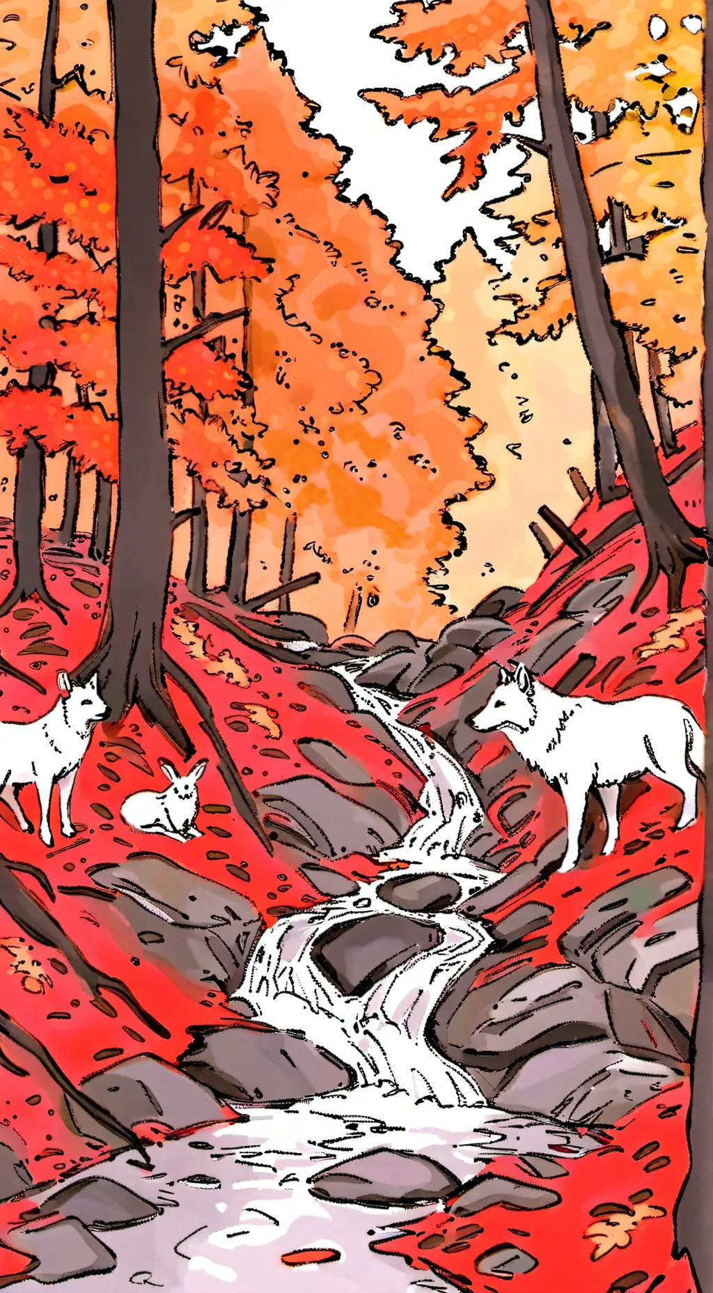 ai character: Werewolf Giyu  background