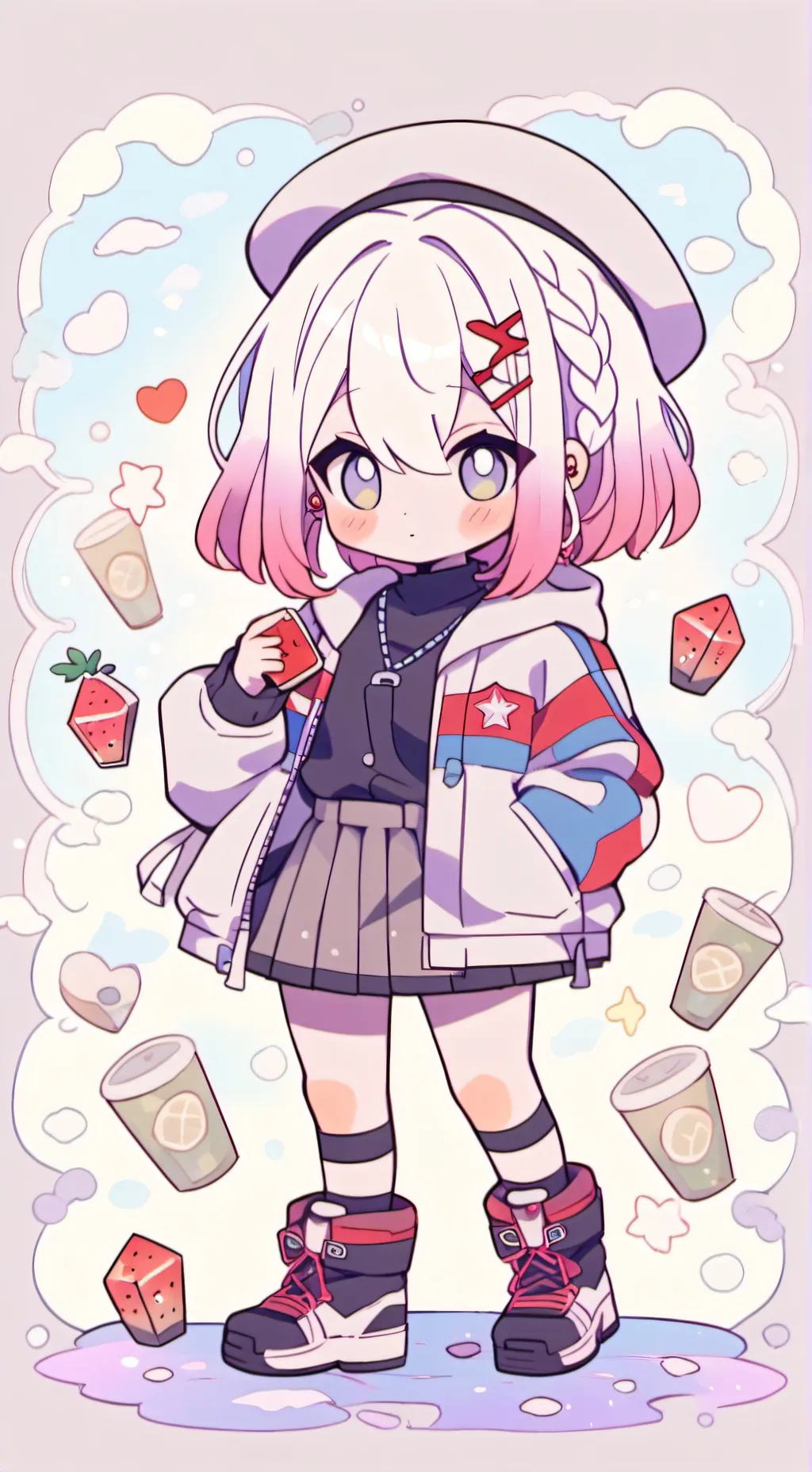 ai character: Amigo shoto  background