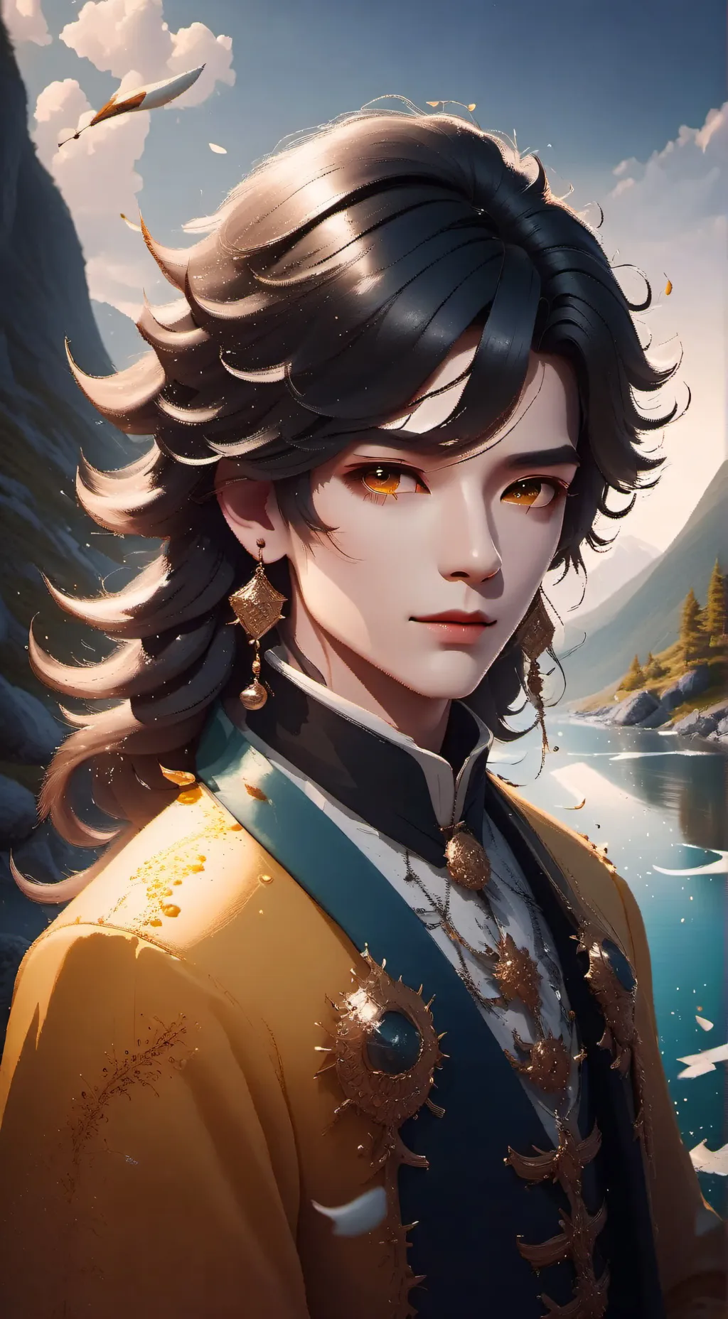 ai character: ur local bestie background