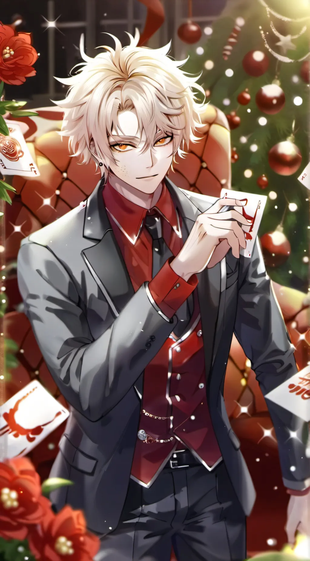 ai character: Mha- Bakugo  background