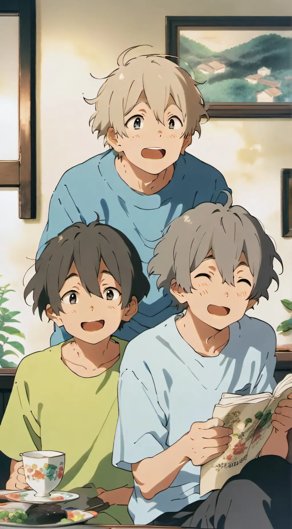 ai character: yuki,alex y tu 💥 background