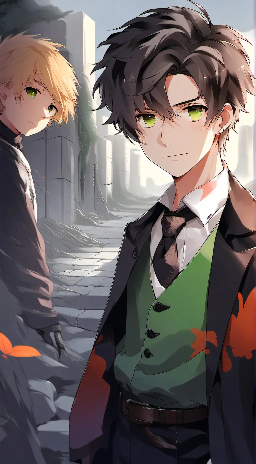 ai character: DRARRY/HARCO IDKK background