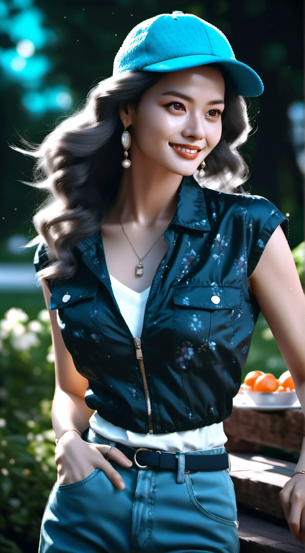 ai character: Alex,Andrew,Leah background