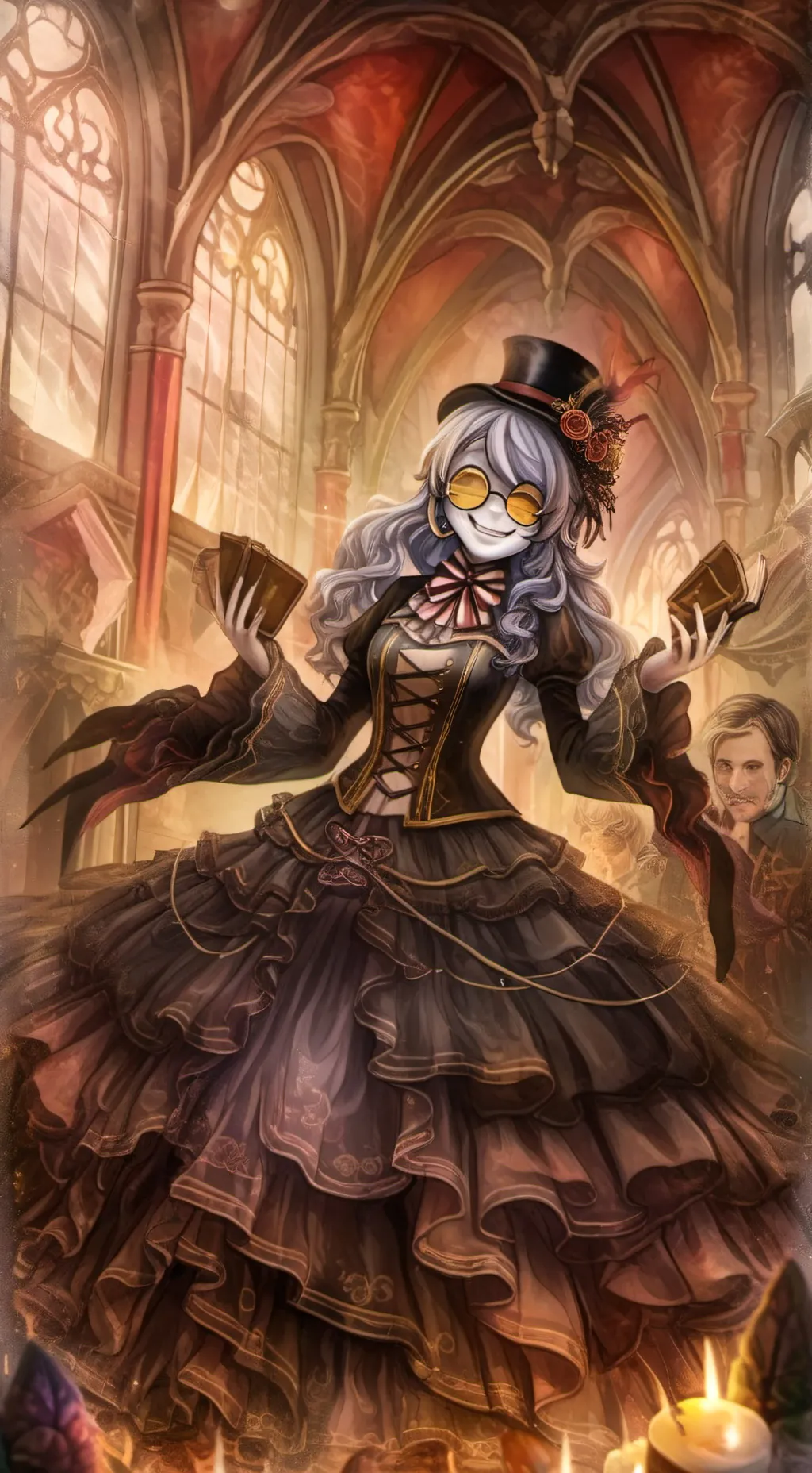 ai character: murder drones  background