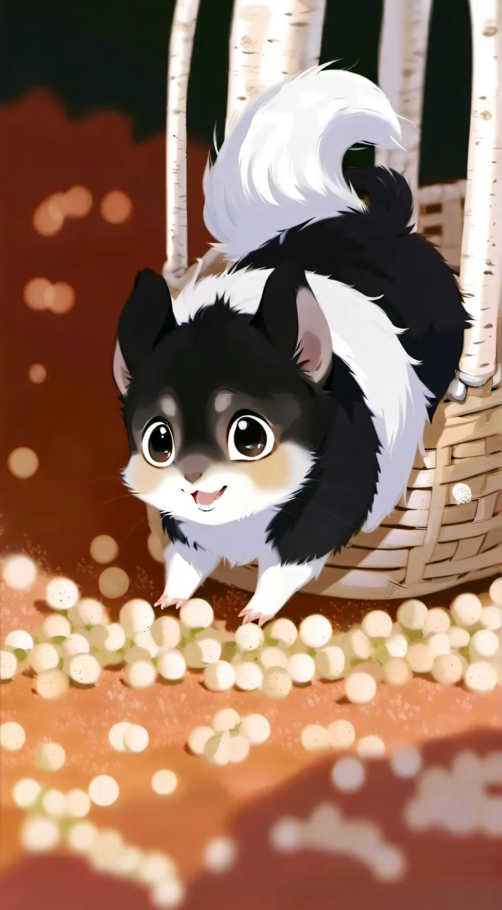 ai character: Cutie background