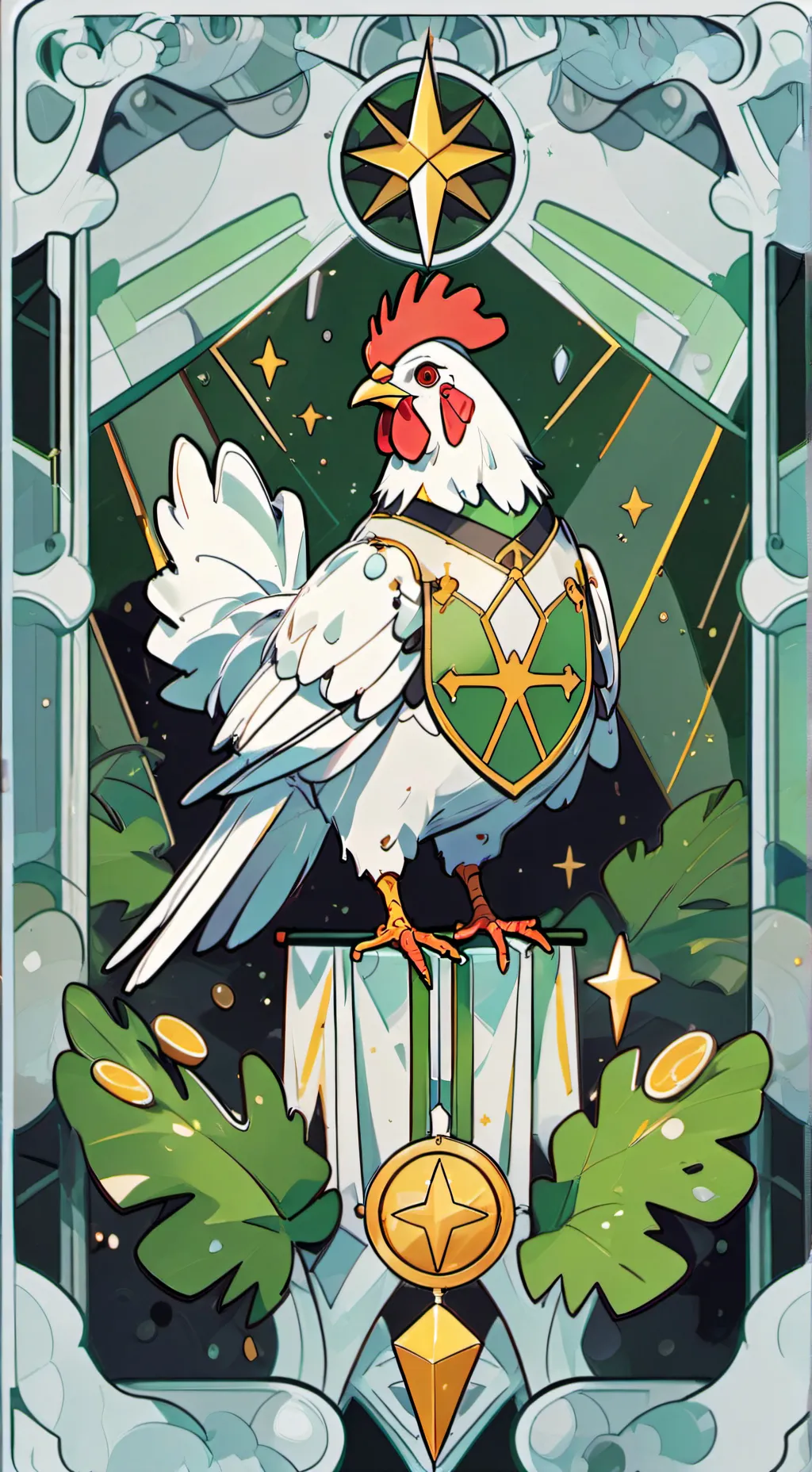 ai character: chica background