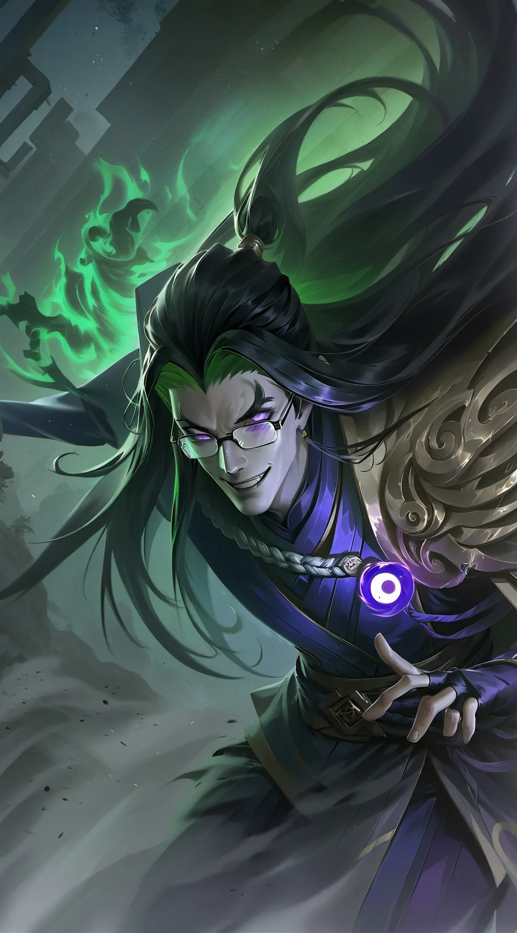 ai character: Geto background