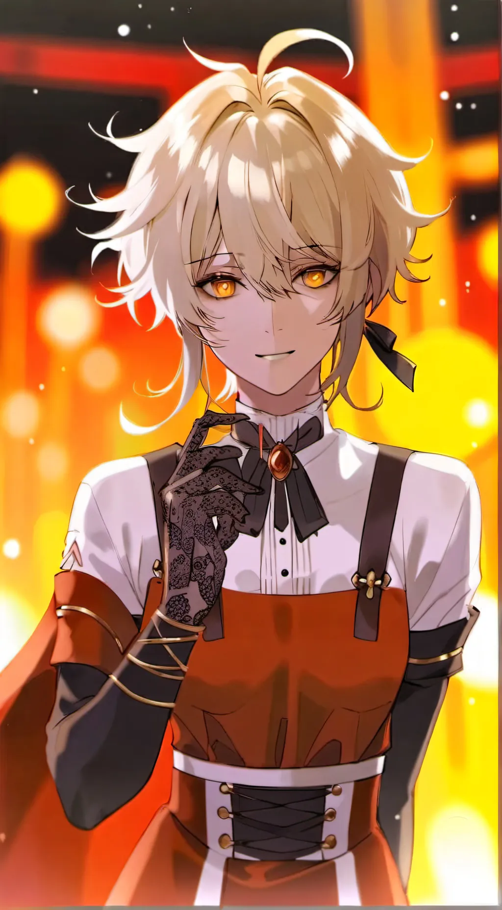 ai character: MHA rougir background