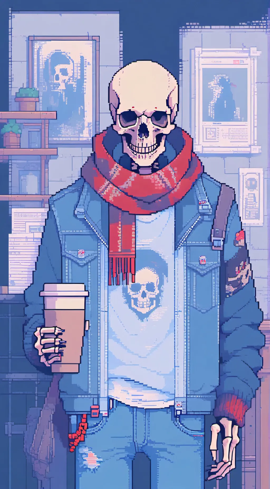 ai character: Papyrus  background