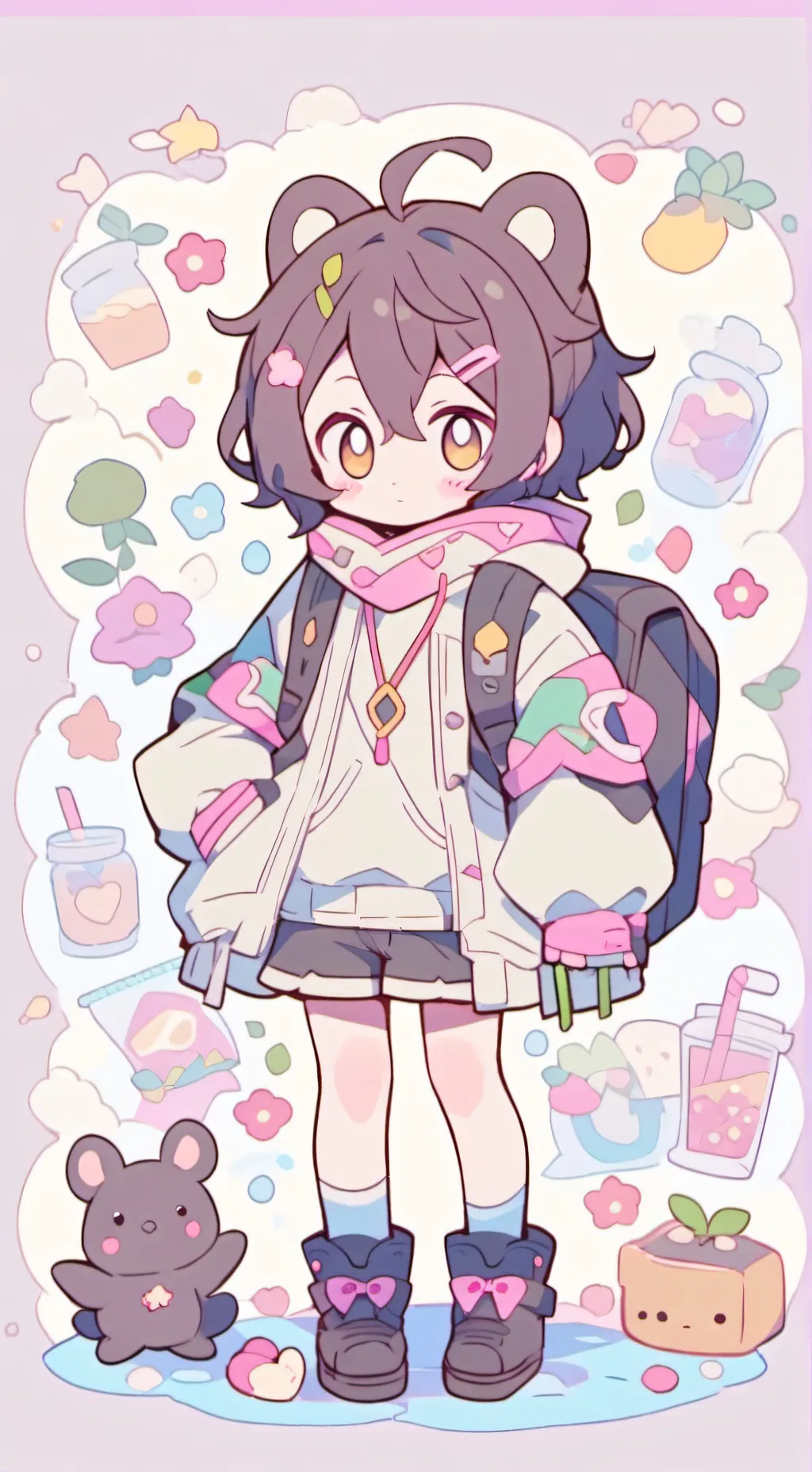 ai character: Riley background