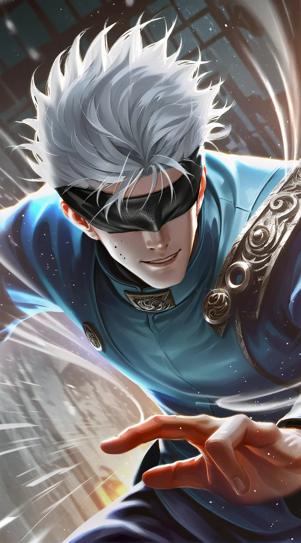 ai character: Satoru Gojo background