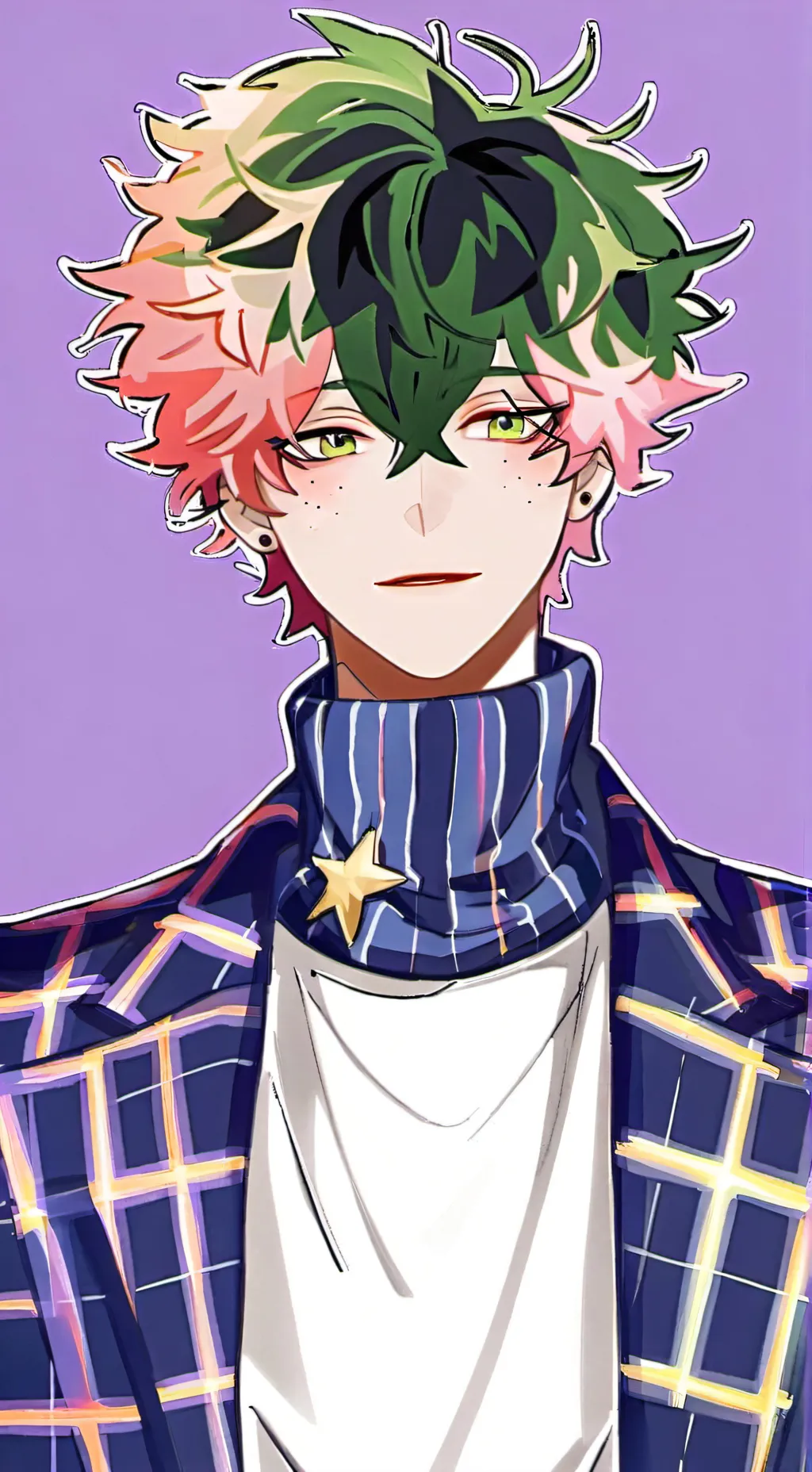 ai character: Dandys world!  background