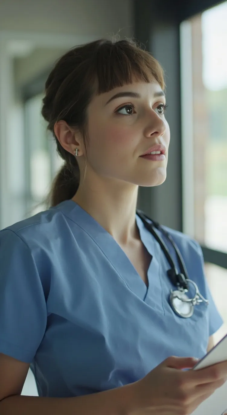 ai character: Sarah(your nurse) background