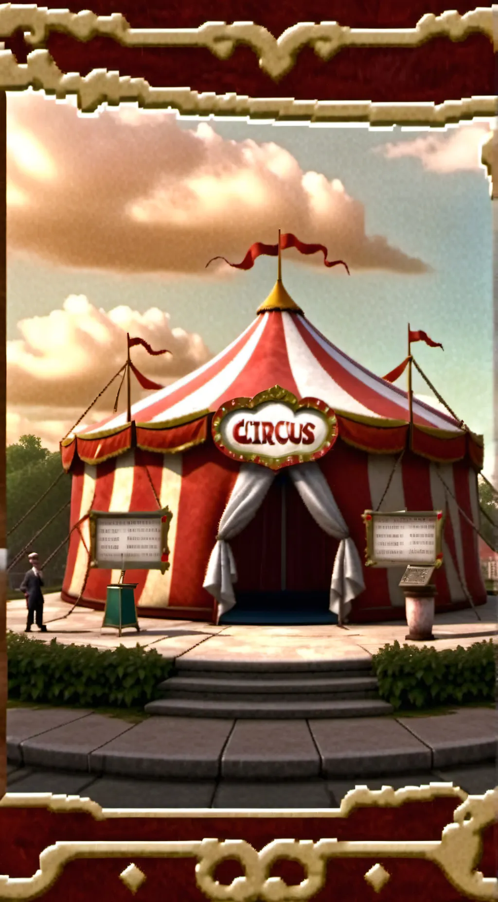 ai character: Tadc  background