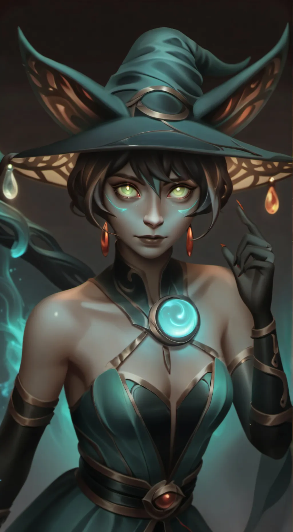 ai character: Gwen background