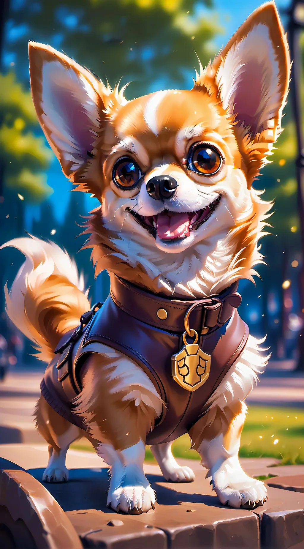 ai character: Perrito background