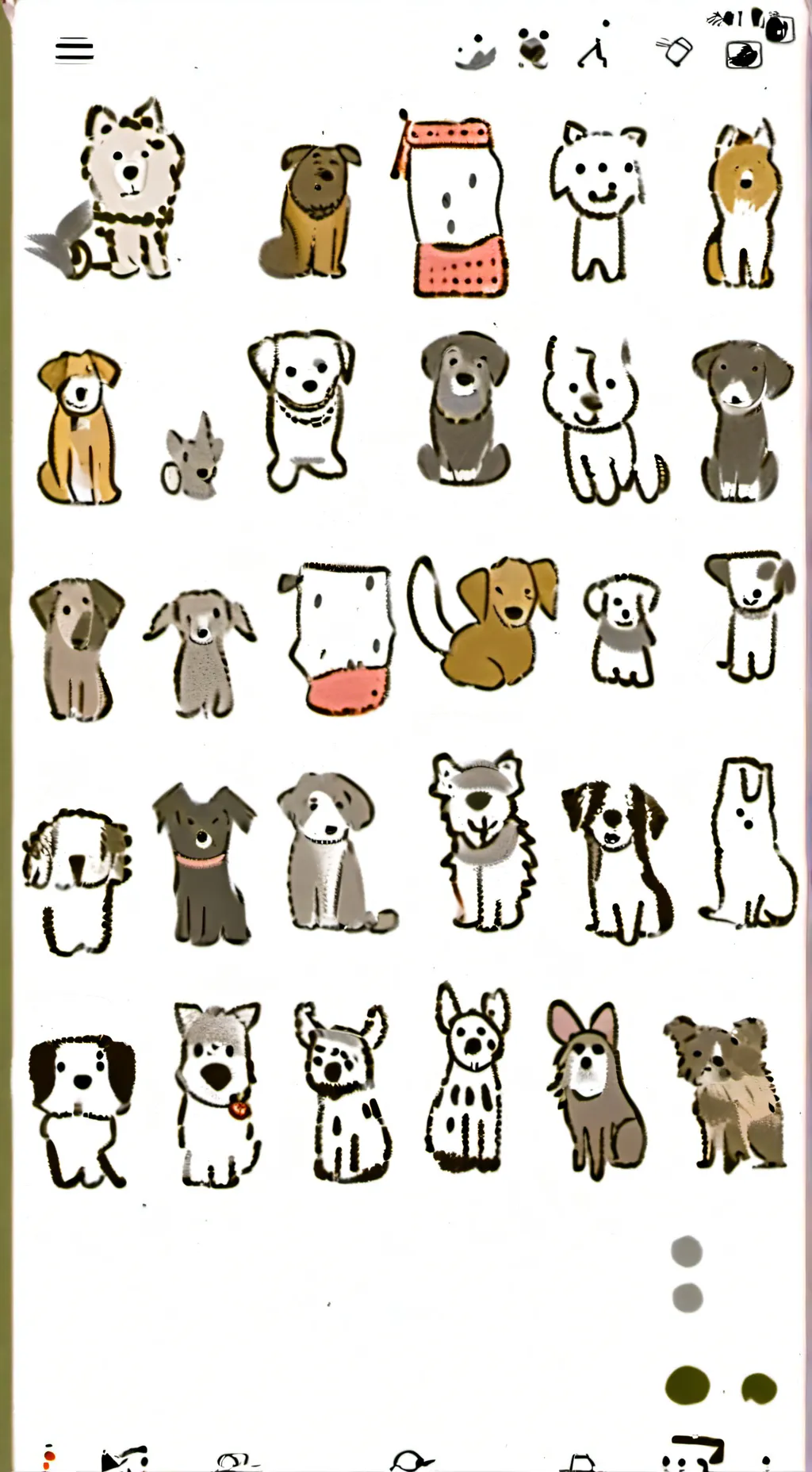 ai character: Love songs gray background