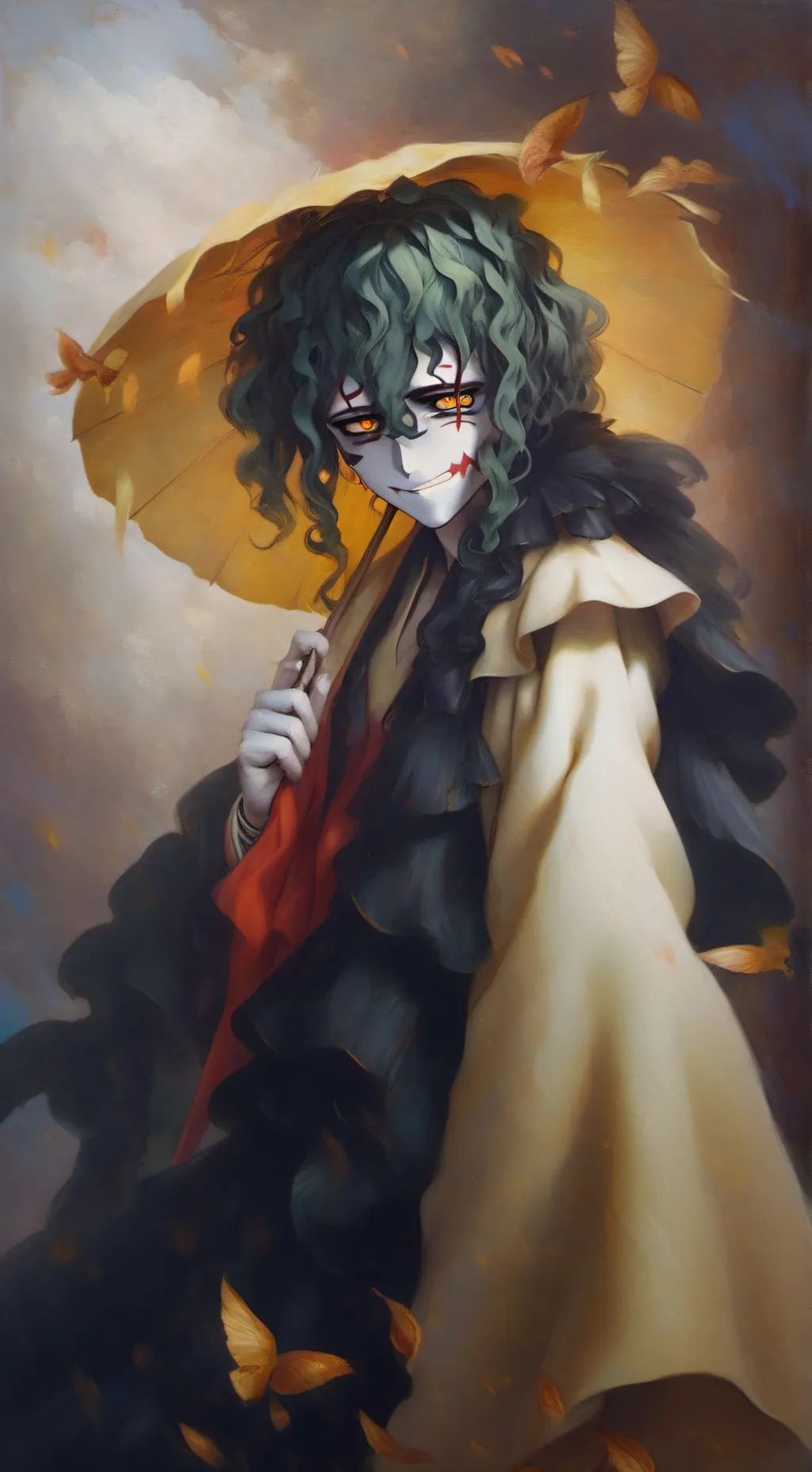 ai character: Gyutaro background