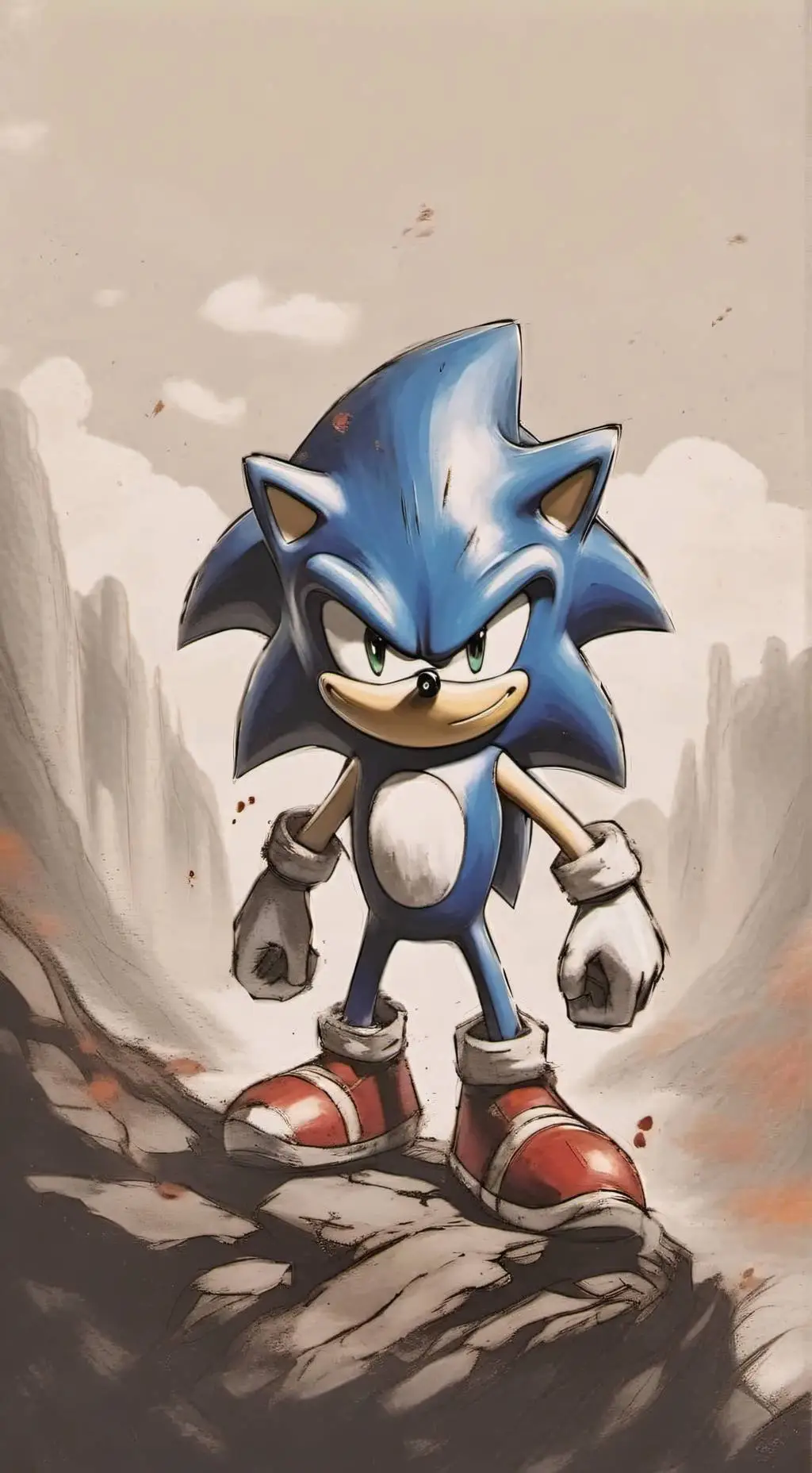 ai character: MiSide × Sonic RP background