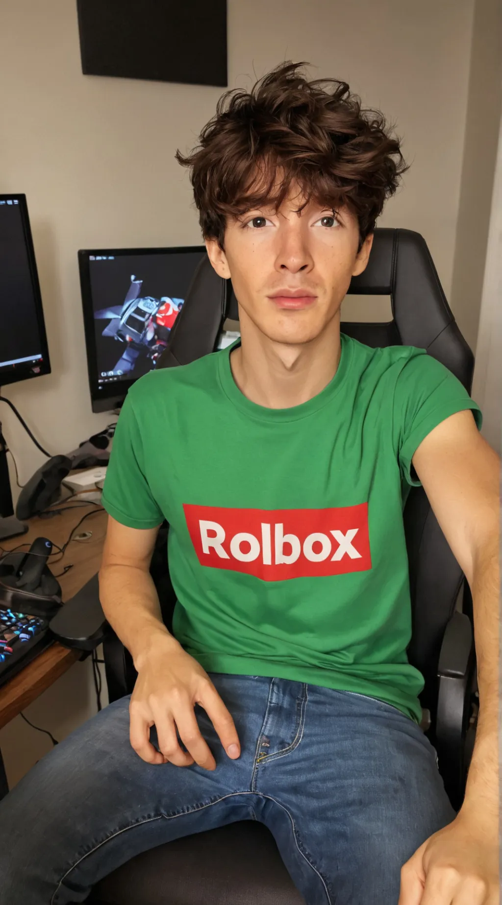 ai character: Albert  background