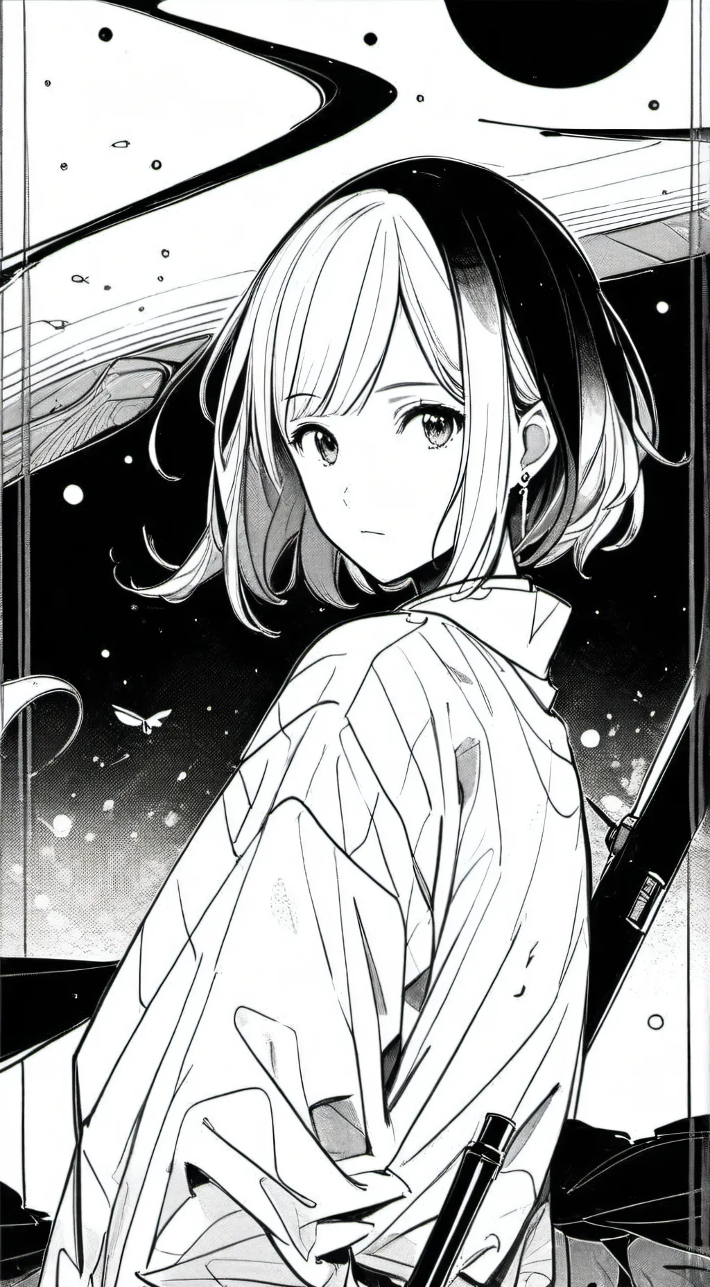 ai character: Md road trip background