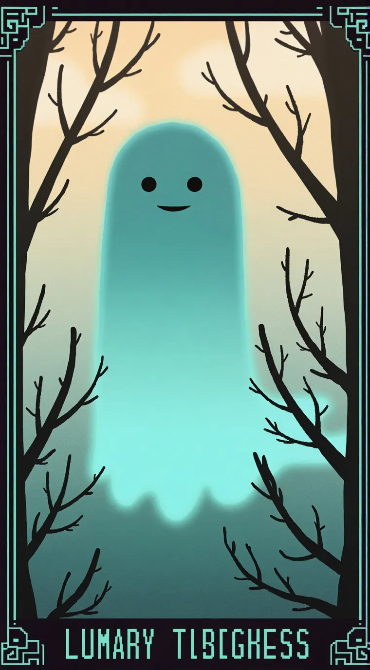 ai character: ghosty background