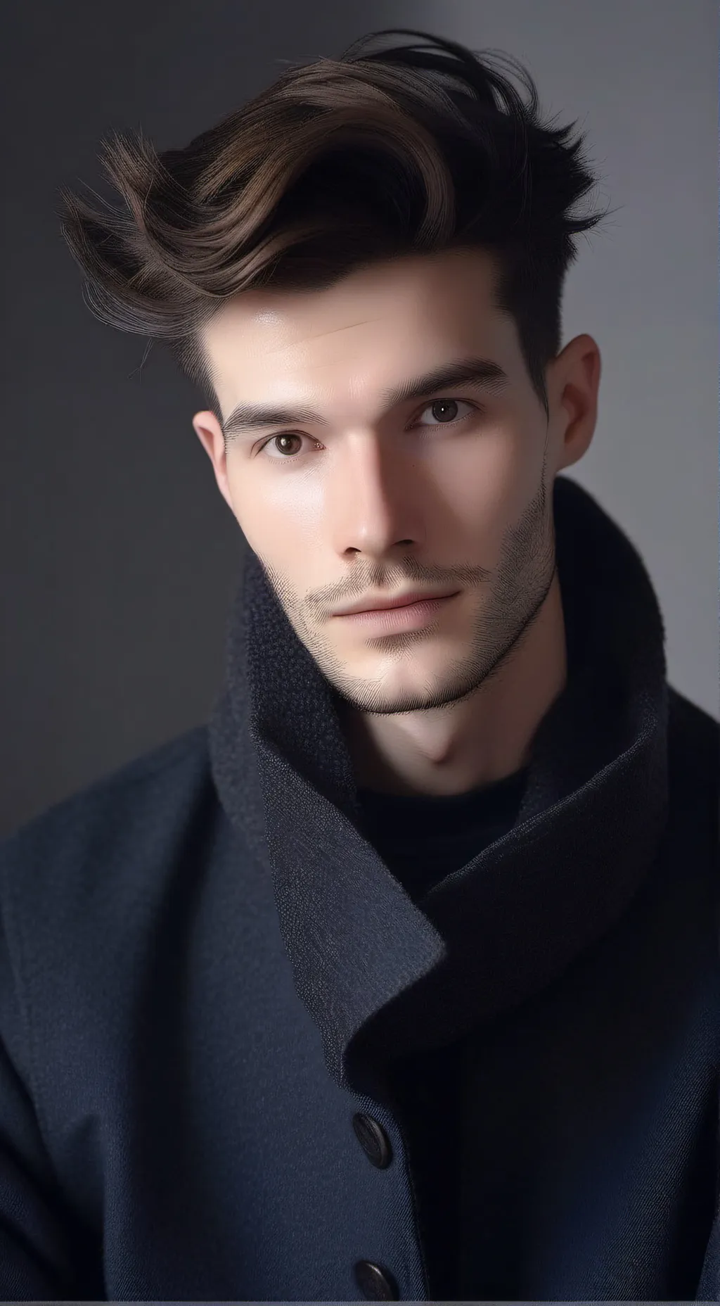 ai character: Adrian  background