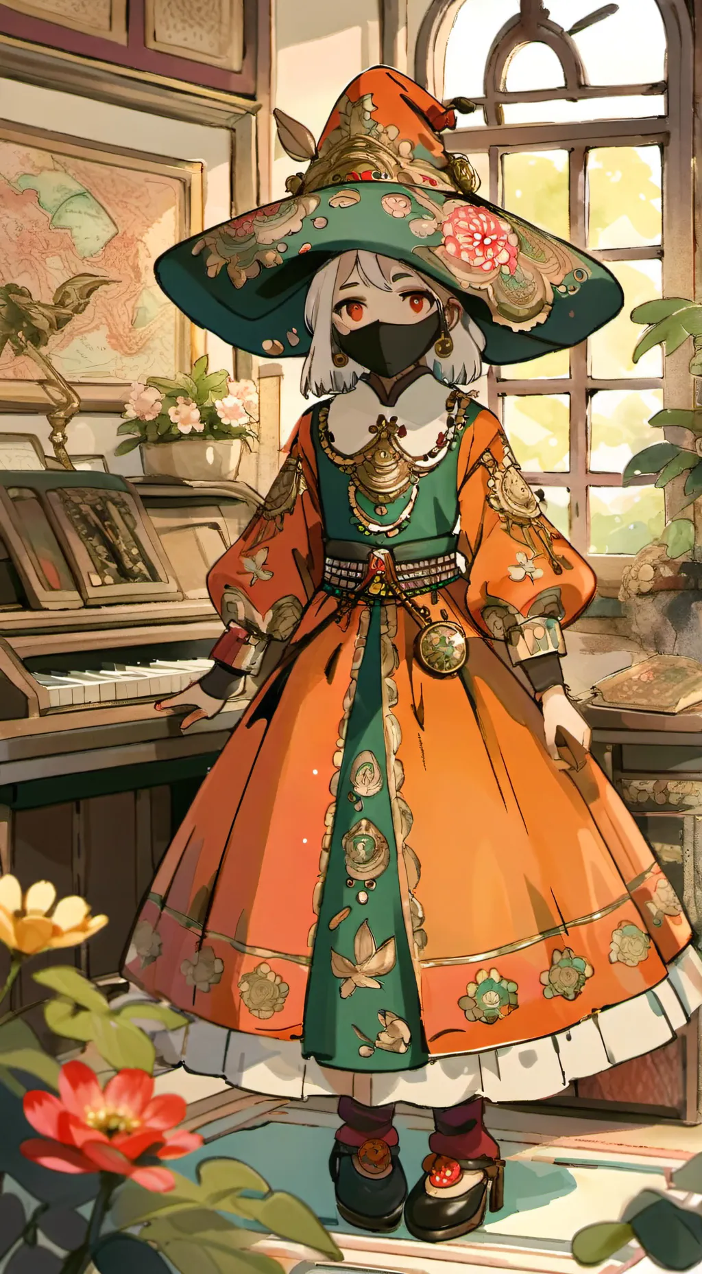 ai character: Tick Tock background