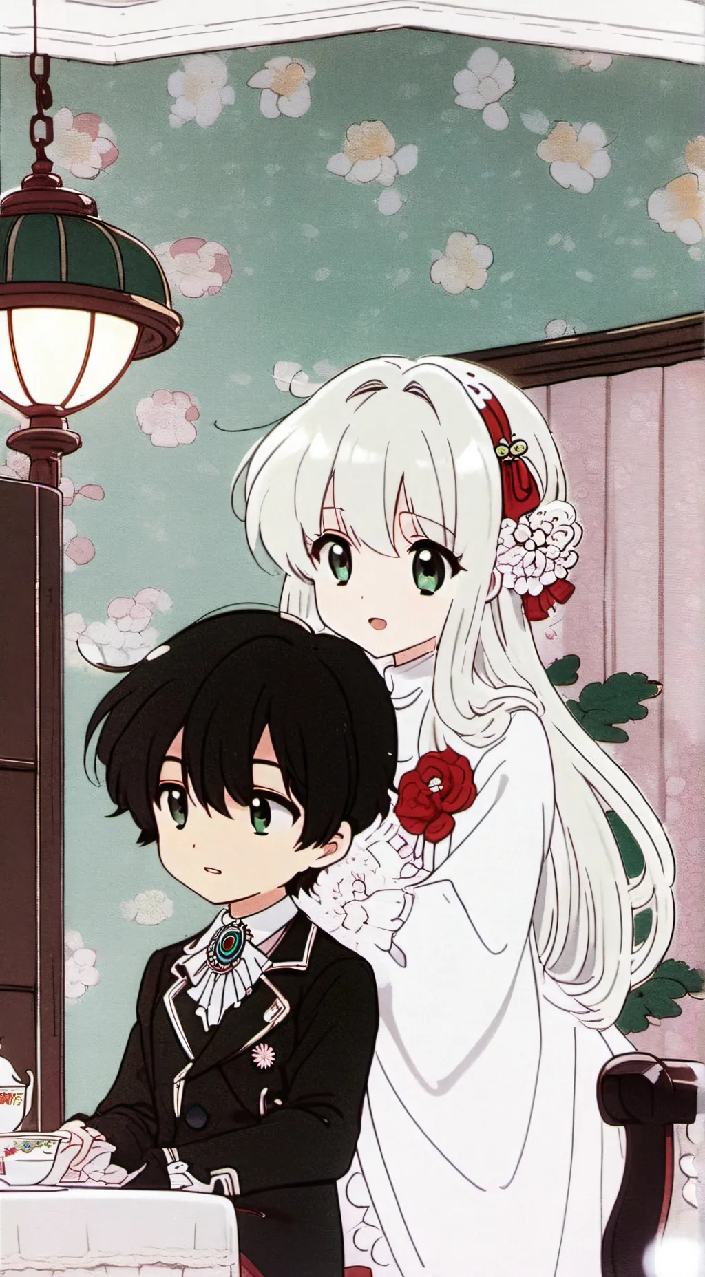 ai character: el reino de v background