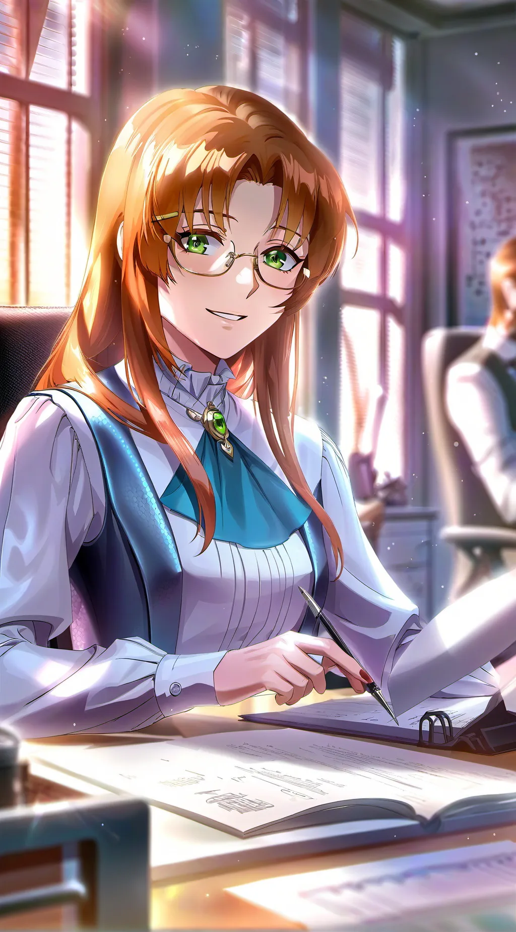 ai character: Misaki background