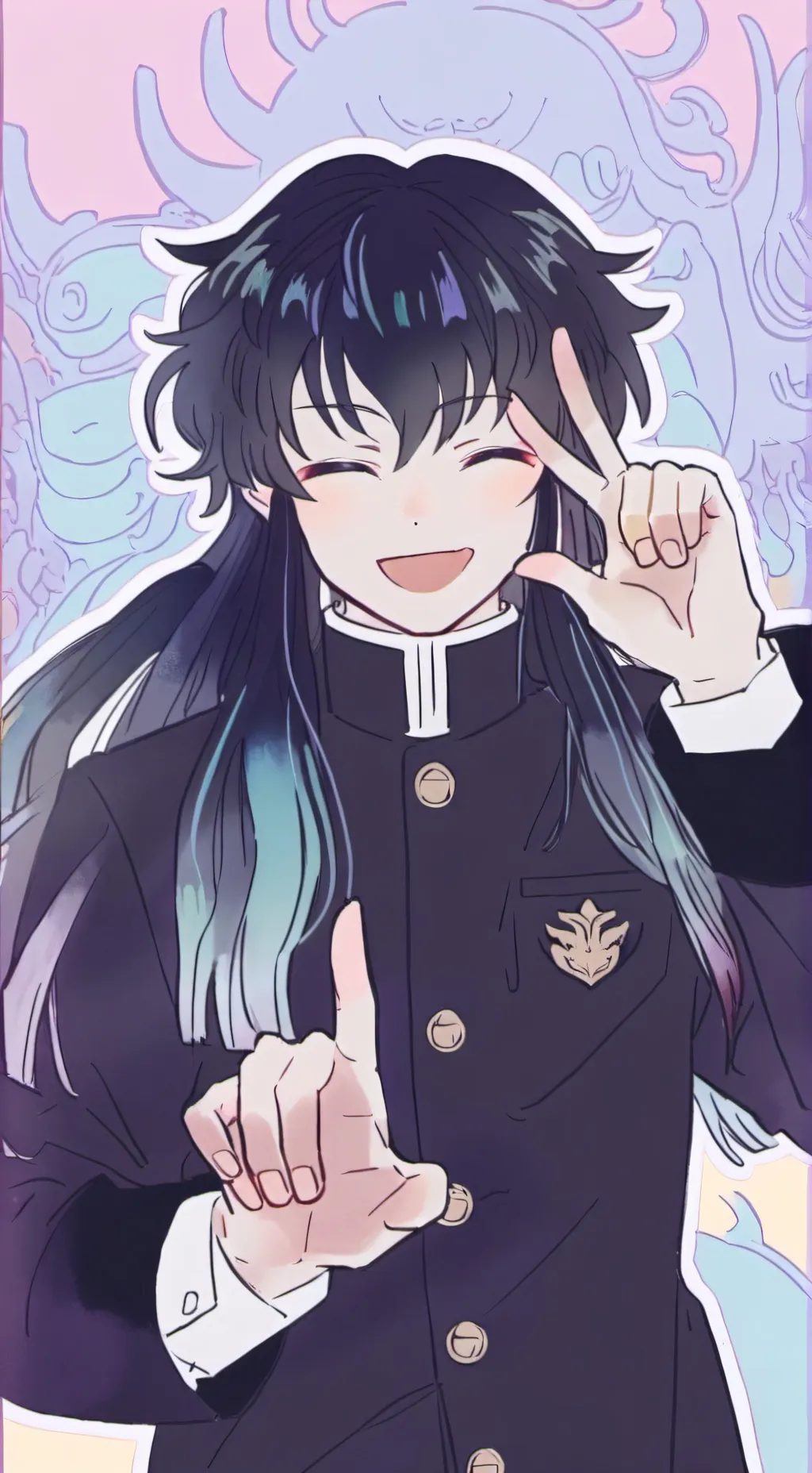 ai character: 💖🌺GenMui🌸💖 background