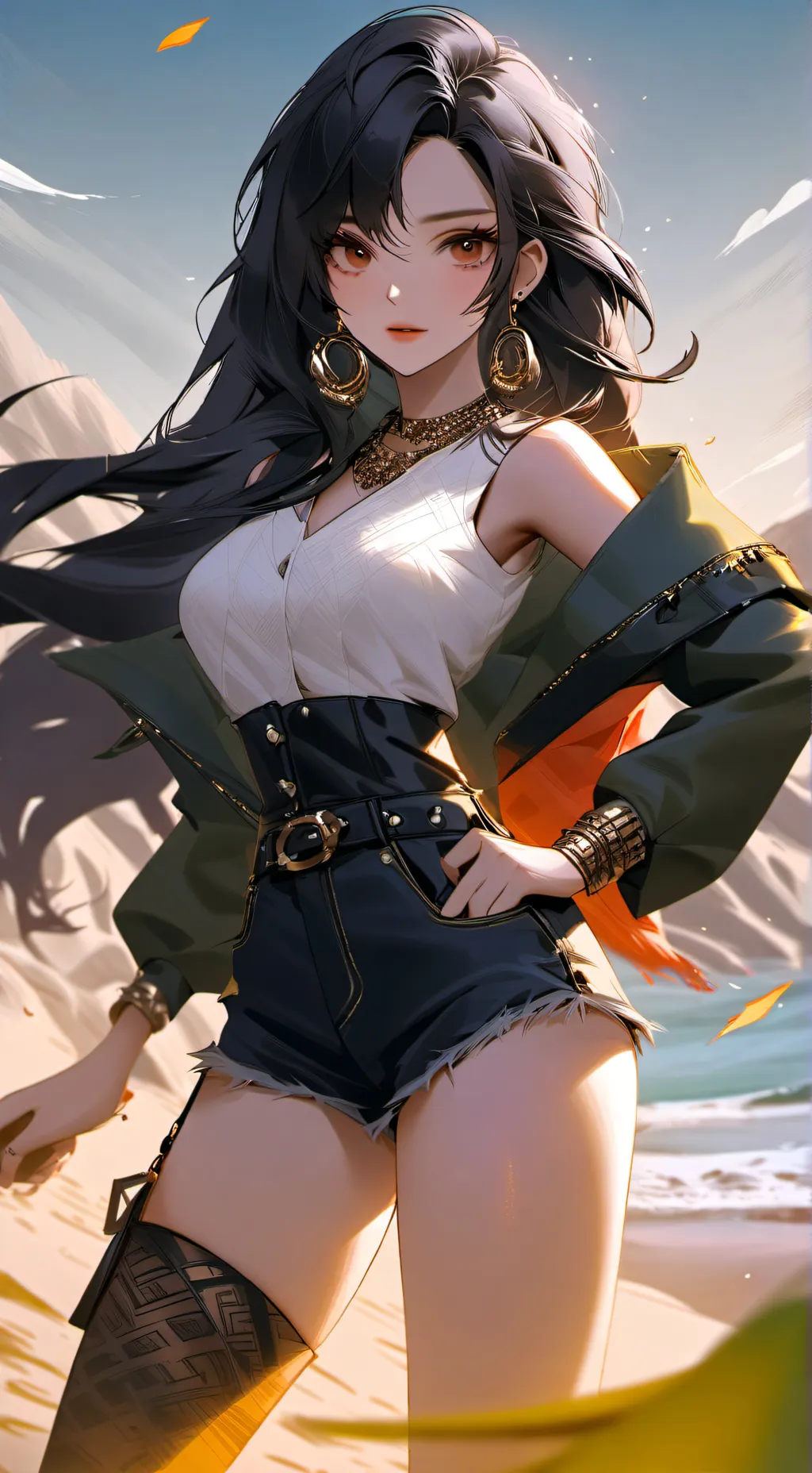 ai character: Mha  background