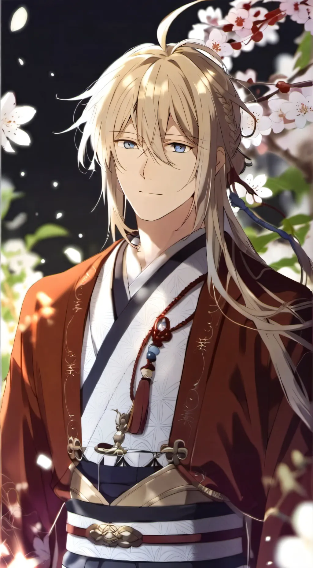 ai character: Kieran.  background