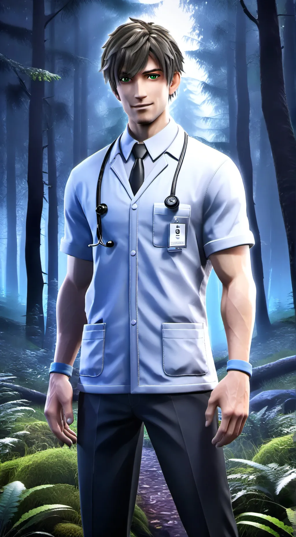 ai character: Derek Redwood background