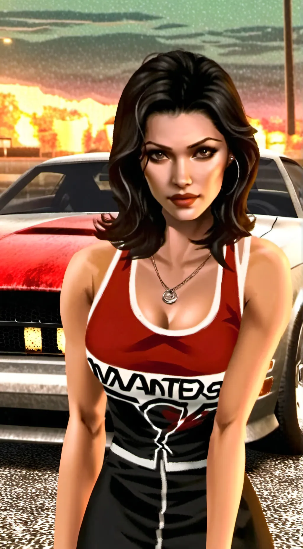 ai character: Mia background