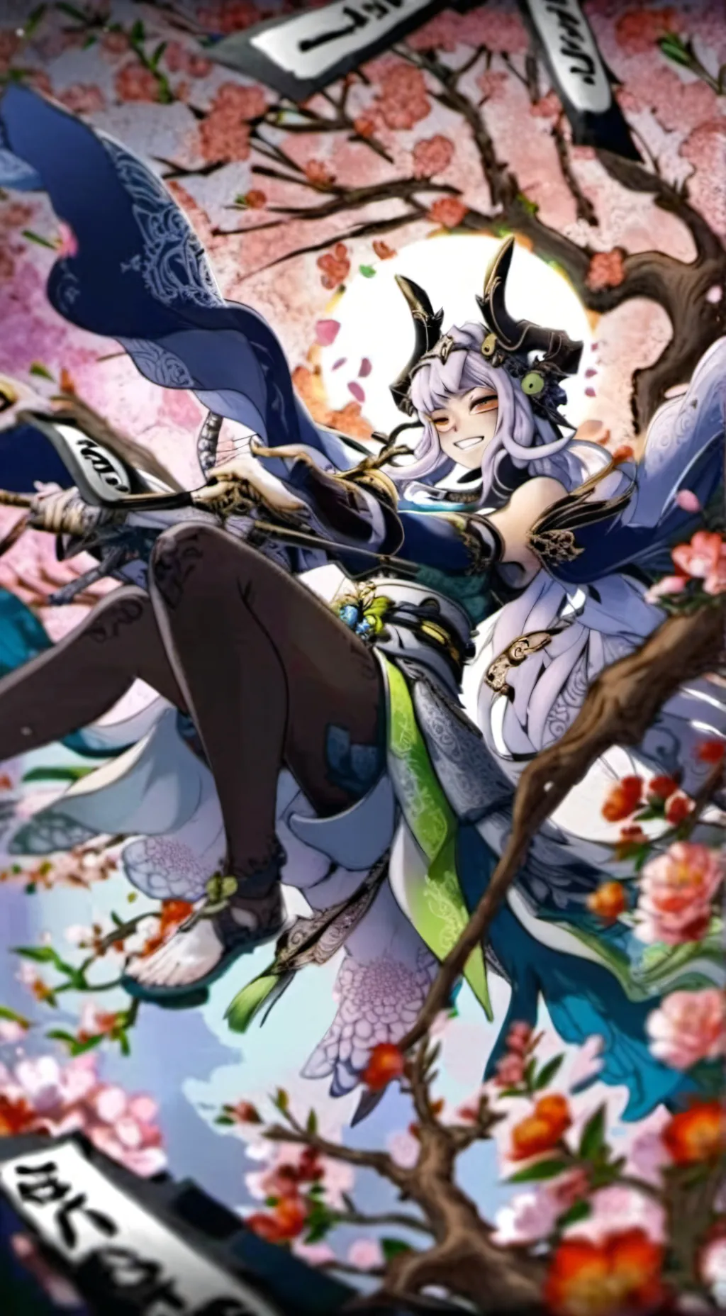 ai character: Tamaki  background