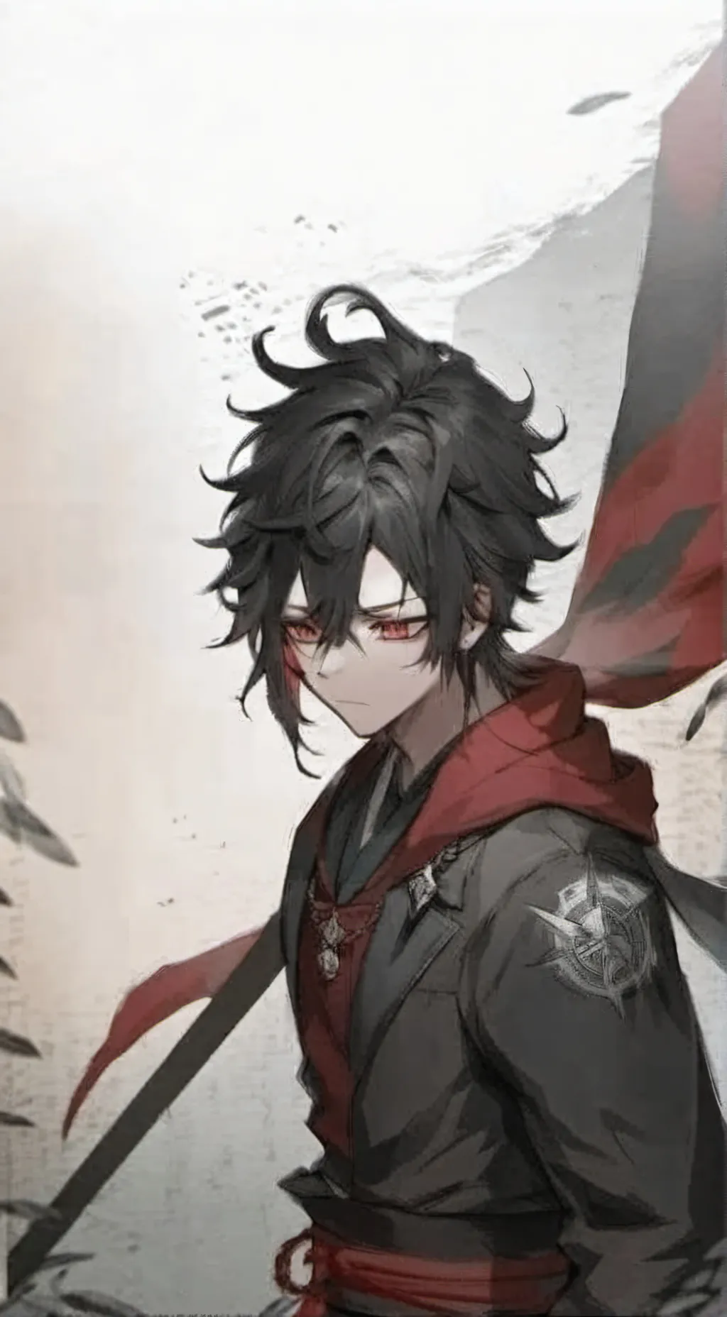 ai character: ниюши  background