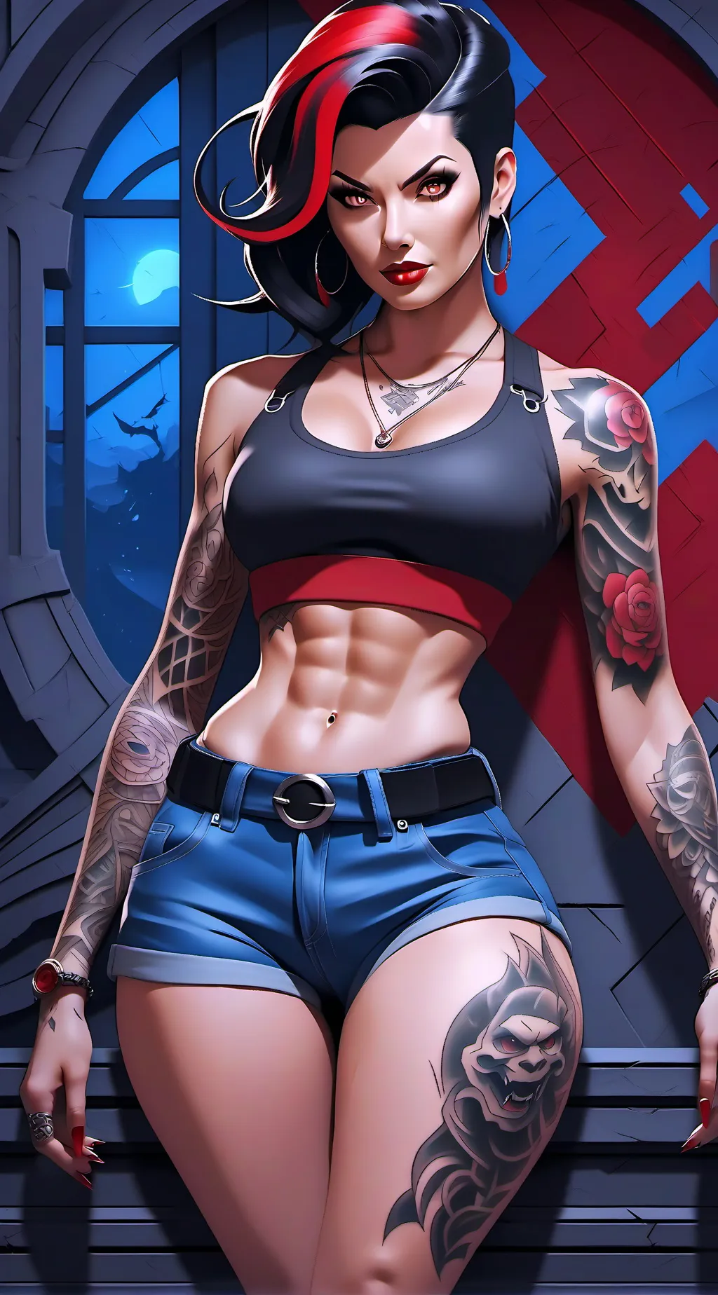 ai character: Kayla background