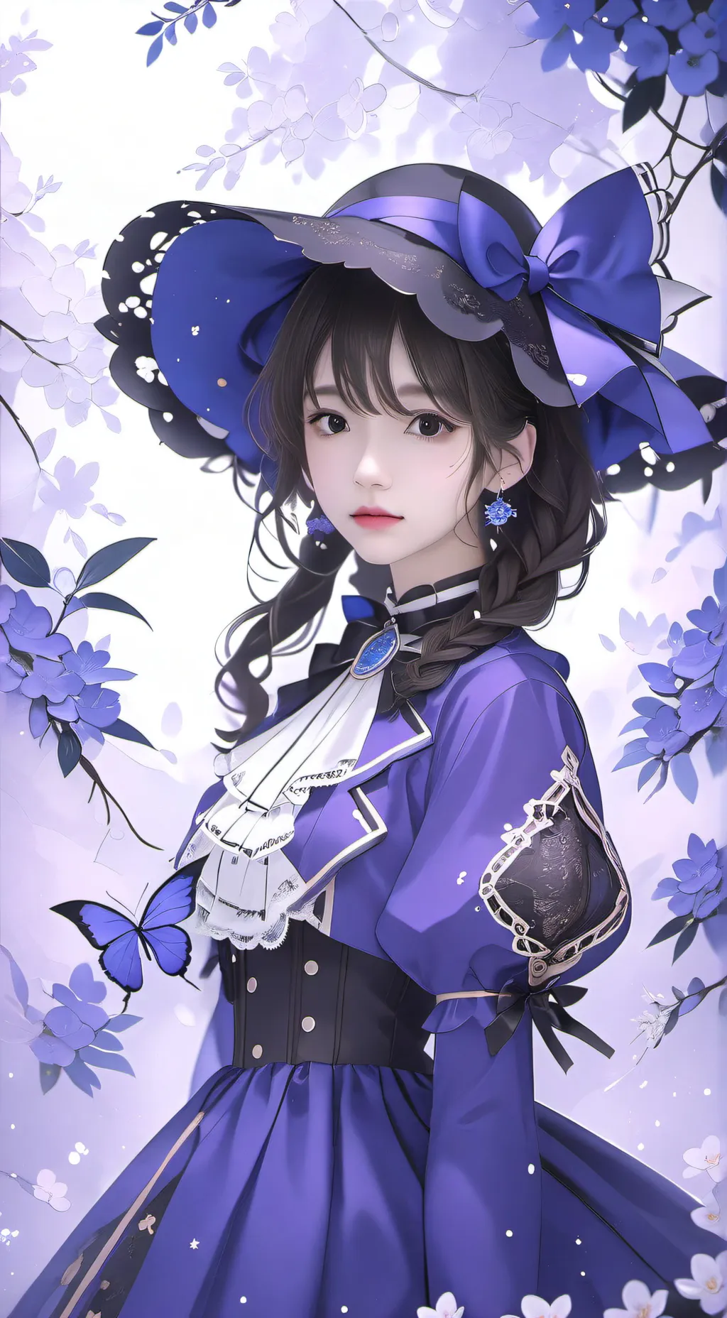 ai character: pie background