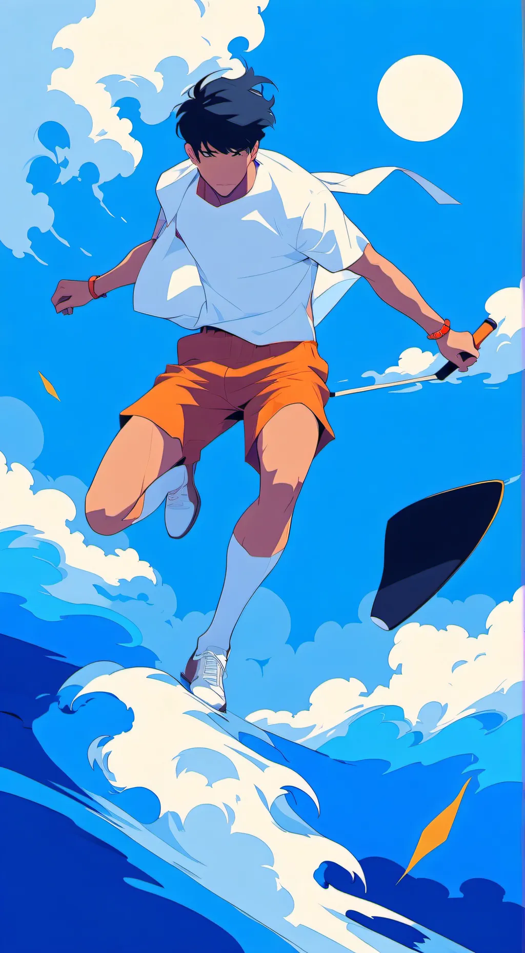 ai character: Dandy world background