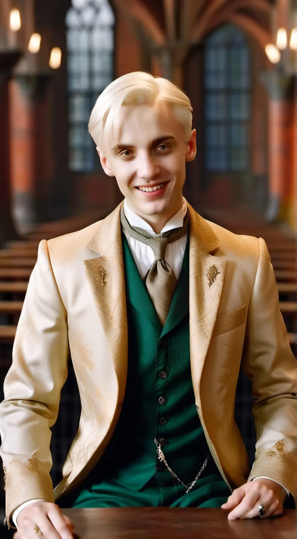 ai character: Hagwarts background