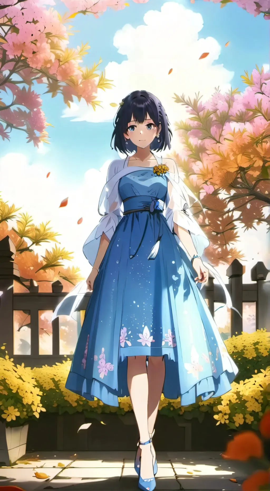 ai character: Crystal background