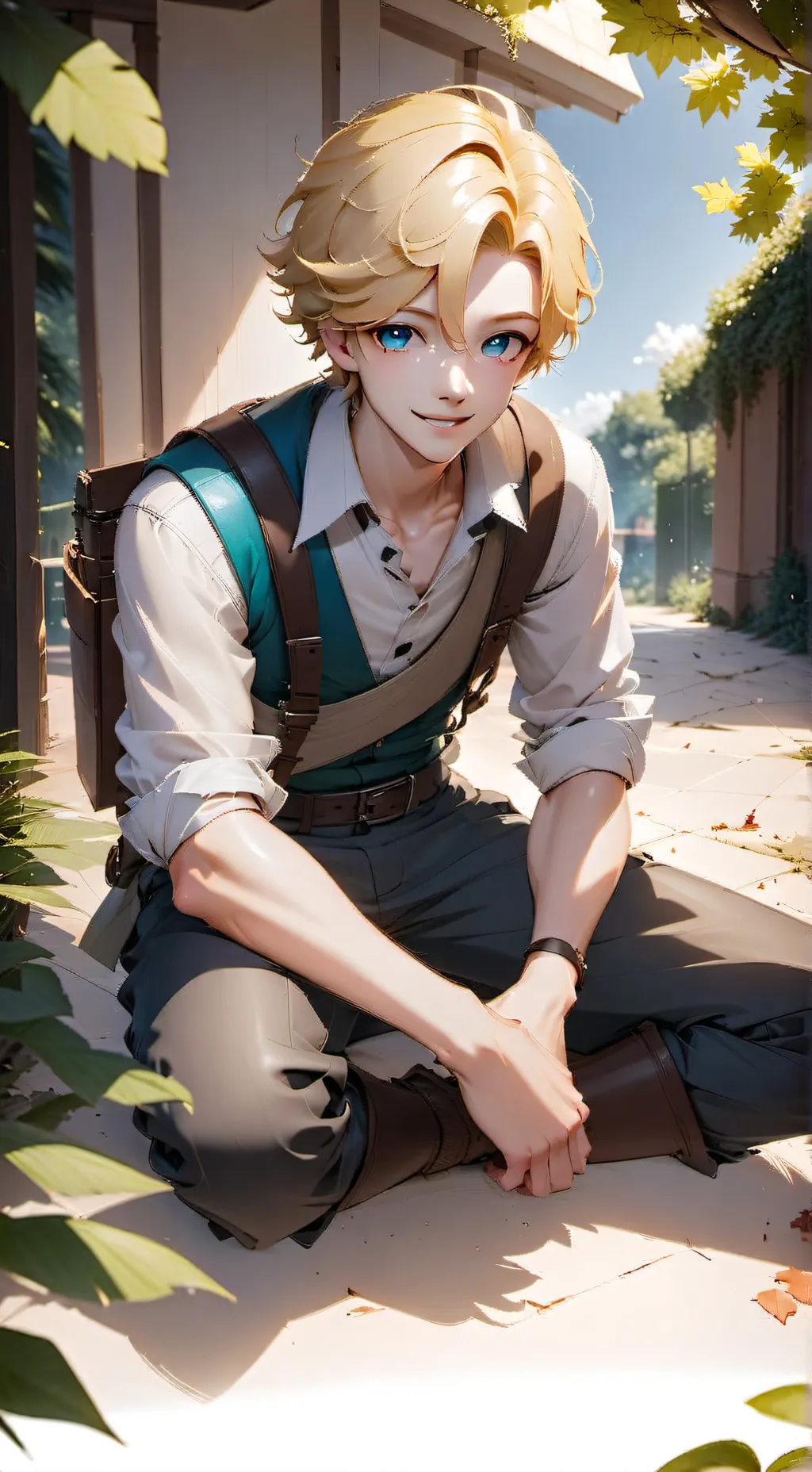 ai character: connor background