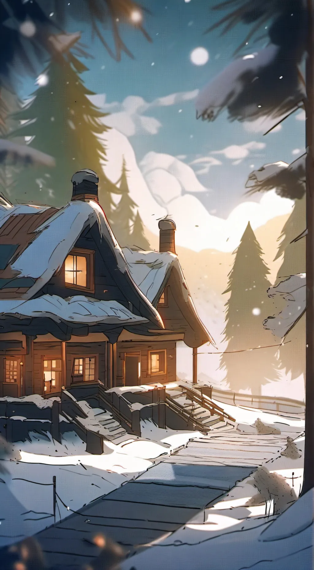 ai character: UZI MD (first lol) background