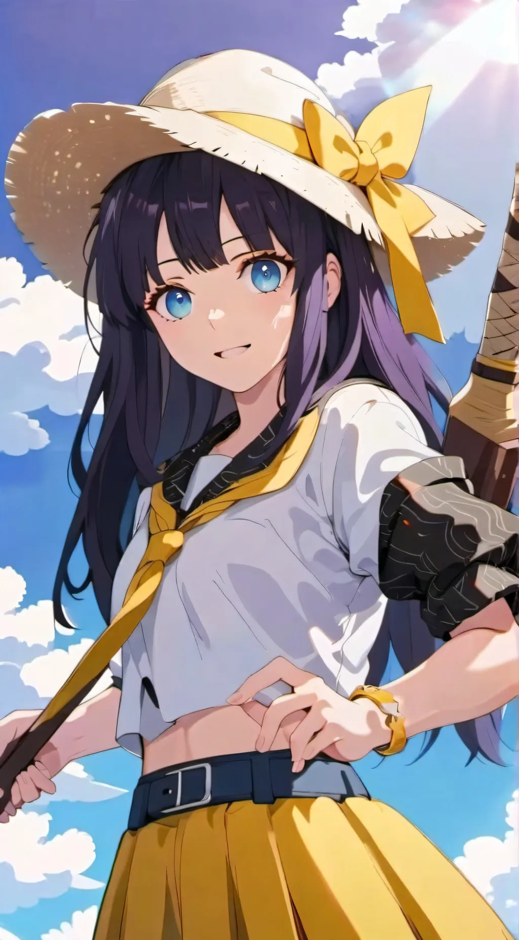 ai character: Maria  background