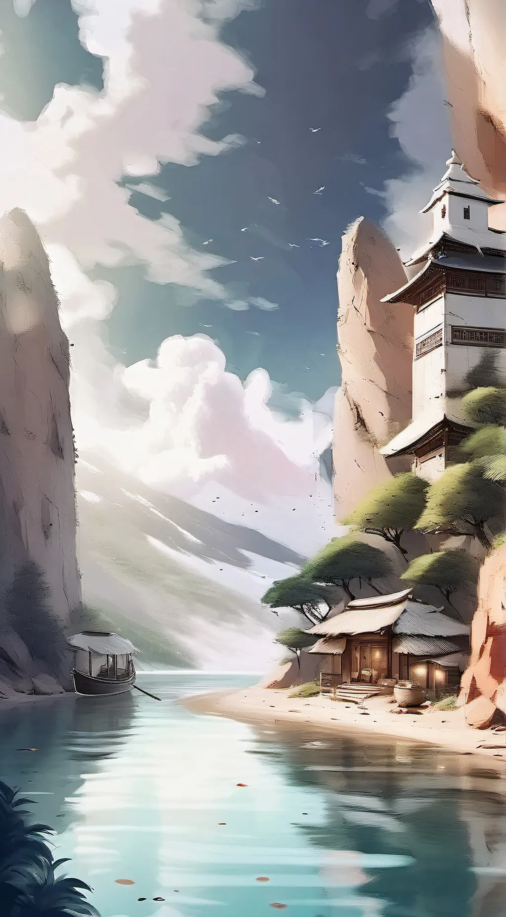 ai character: BkDk  background