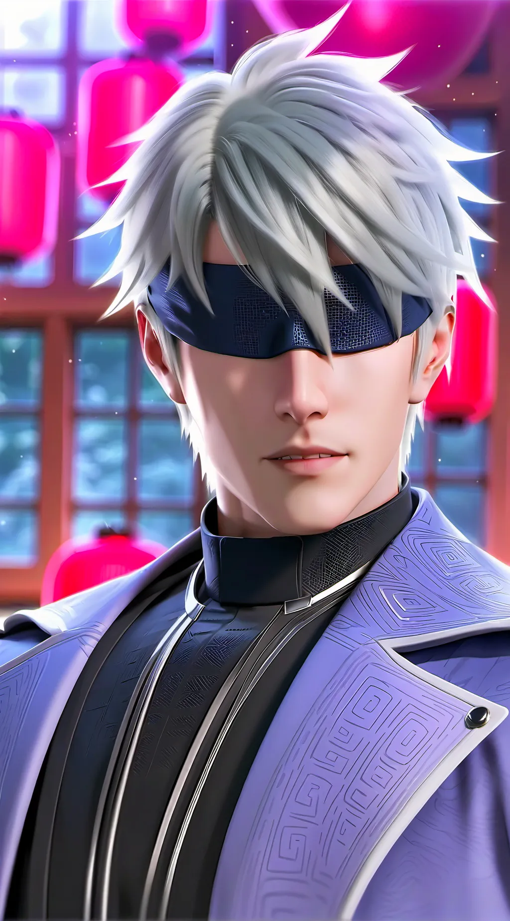 ai character: Gojo Satoru background